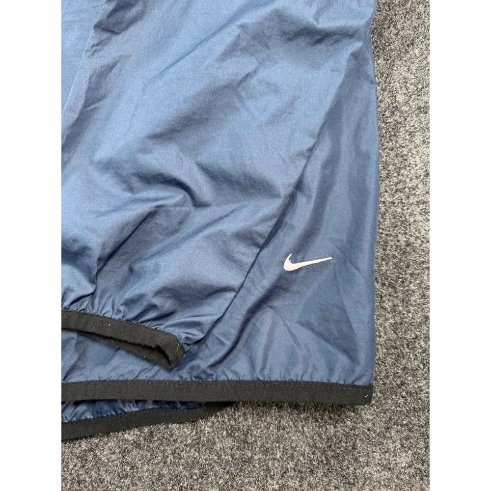 Vintage Nike Golf 1/2 Zip Windbreaker  Jacket Blue Black XL Lightweight Swoosh